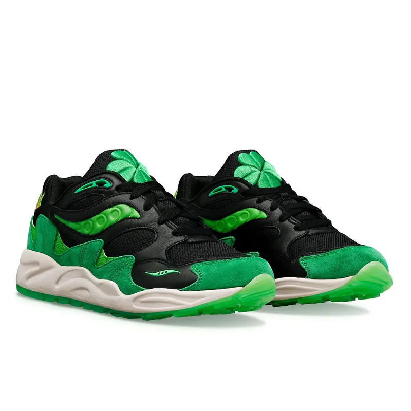 Saucony Shamrock Grid Shadow 2 Black / Green (S70800-1)