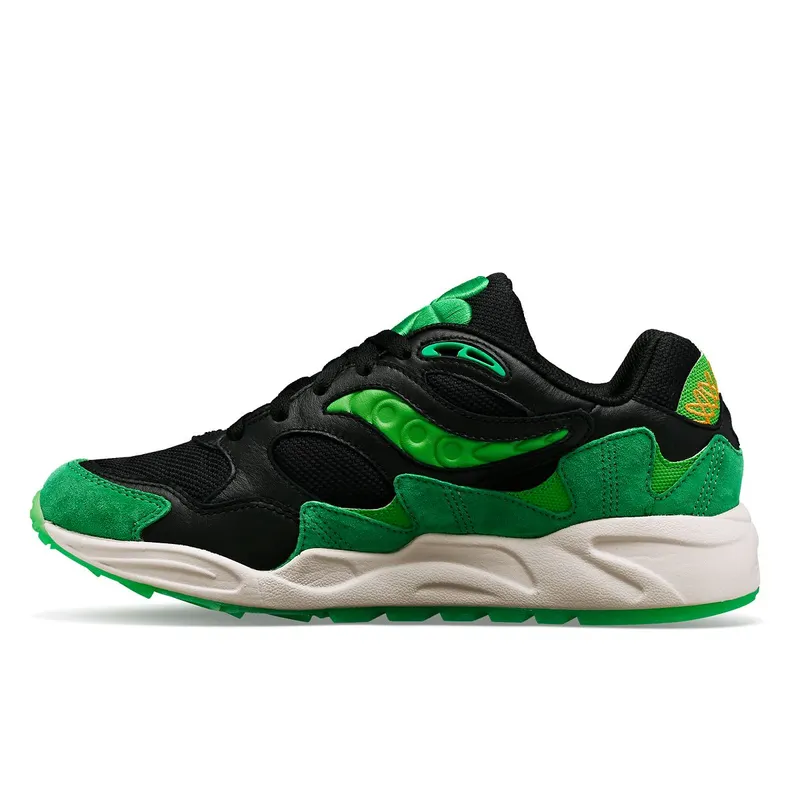 Saucony Shamrock Grid Shadow 2 Black / Green (S70800-1)