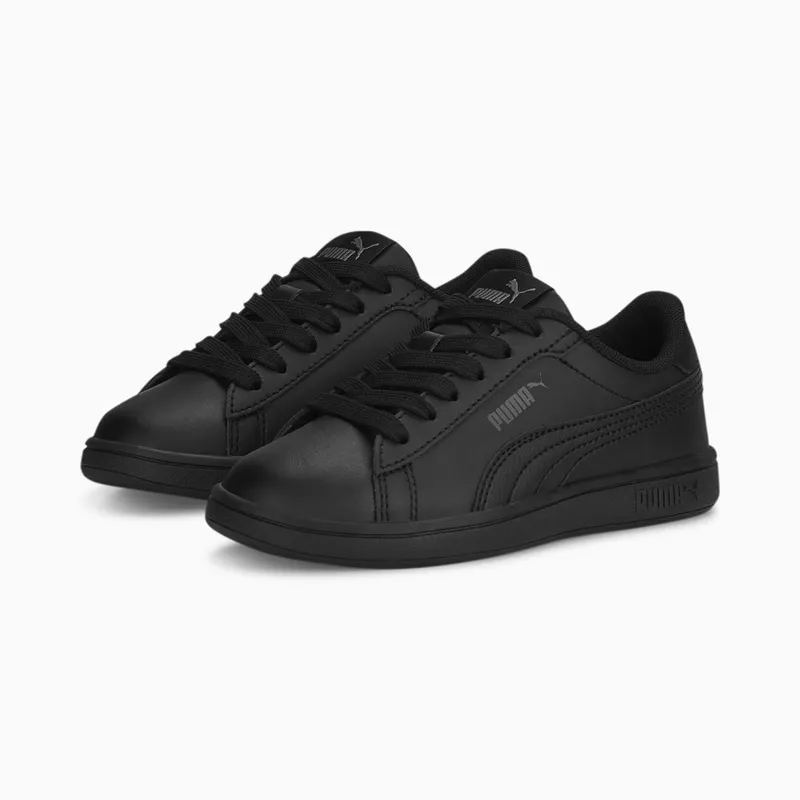 Puma Smash 3.0 L schoenen Grijs/Zwart (392032-01)