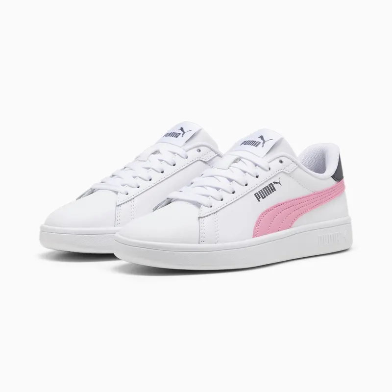 Puma Smash 3.0 leren Wit/Grijs (392031-15)