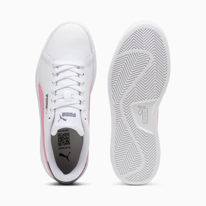 Puma Smash 3.0 leren Wit/Grijs (392031-15)
