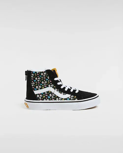 VANS Sk8-hi Kinderschoenen Met Rits Zwart (VN000CYQBMV)