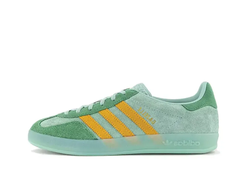 adidas Gazelle Indoor Hazy Green Yellow (IG6783)