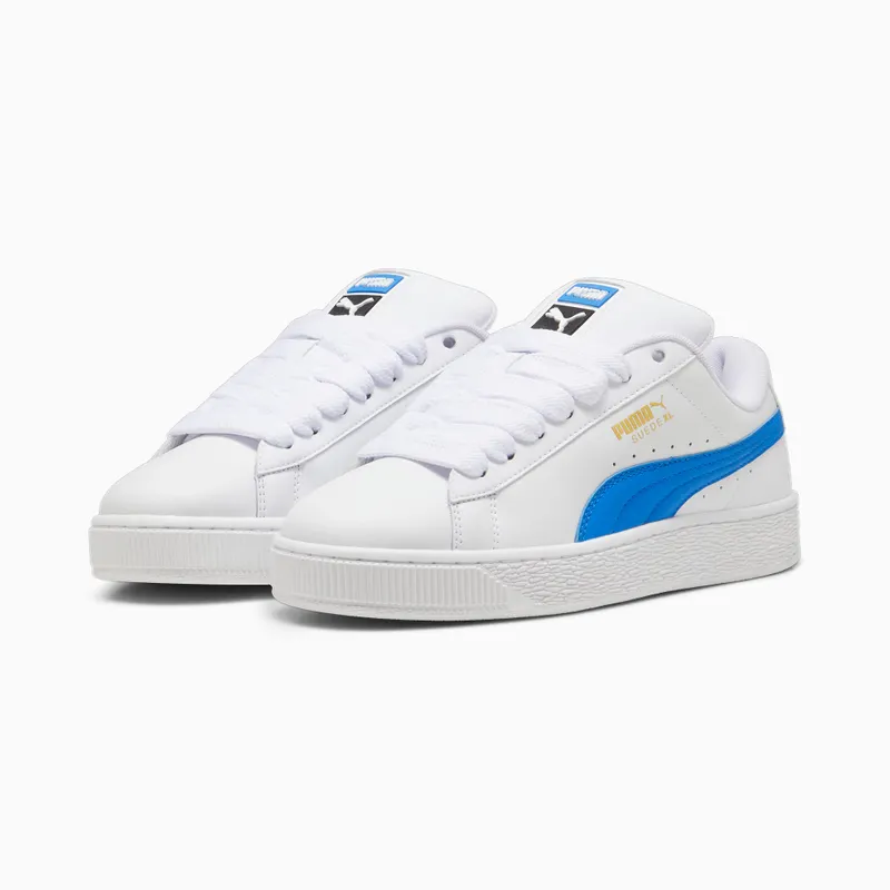 Puma Suede XL leren uniseks Zwart/Blauw (397255-07)