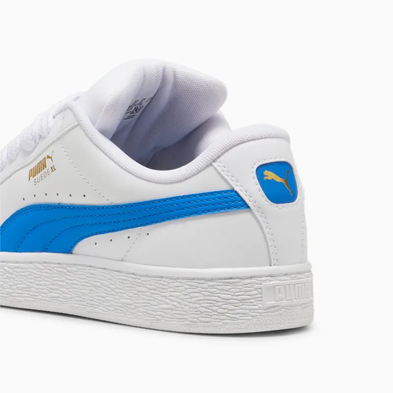 Puma Suede XL leren uniseks Zwart/Blauw (397255-07)