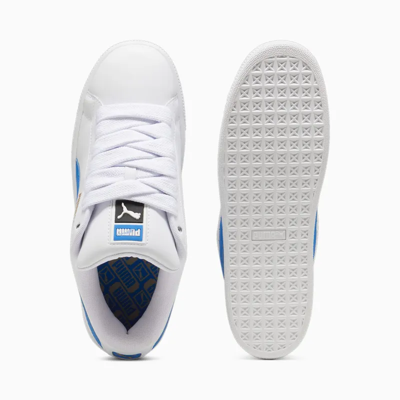 Puma Suede XL leren uniseks Zwart/Blauw (397255-07)
