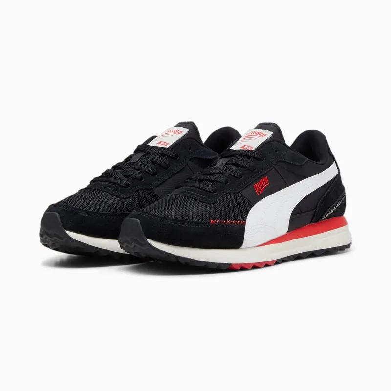 Puma Road Rider van suède Rood/Zwart (397377-14)