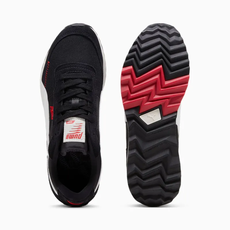 Puma Road Rider van suède Rood/Zwart (397377-14)