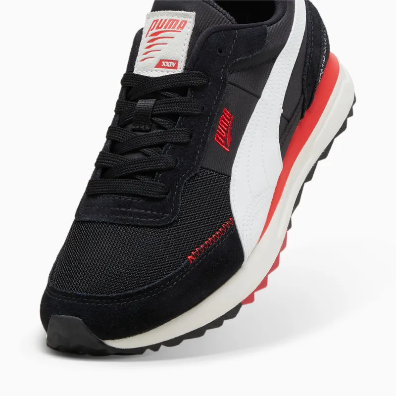 Puma Road Rider van suède Rood/Zwart (397377-14)