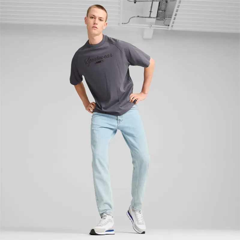 Puma Road Rider van suède Wit/Grijs (397377-13)