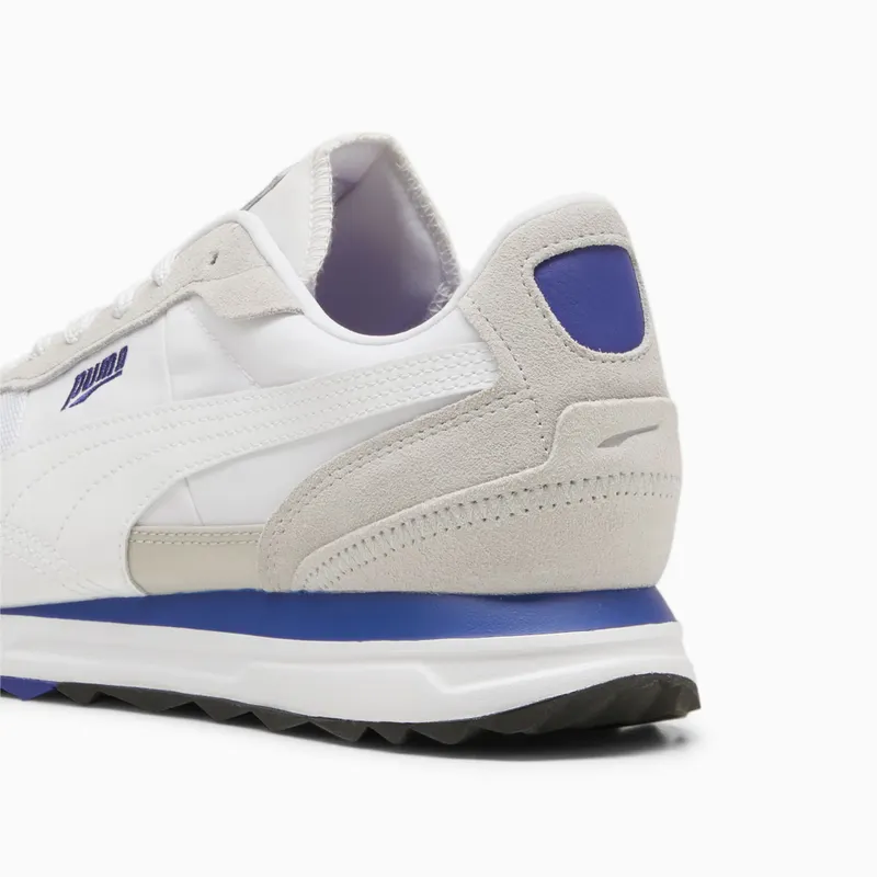 Puma Road Rider van suède Wit/Grijs (397377-13)