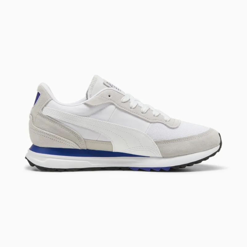 Puma Road Rider van suède Wit/Grijs (397377-13)