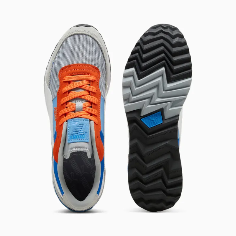 Puma Road Rider van suède Blauw/Grijs (397377-21)