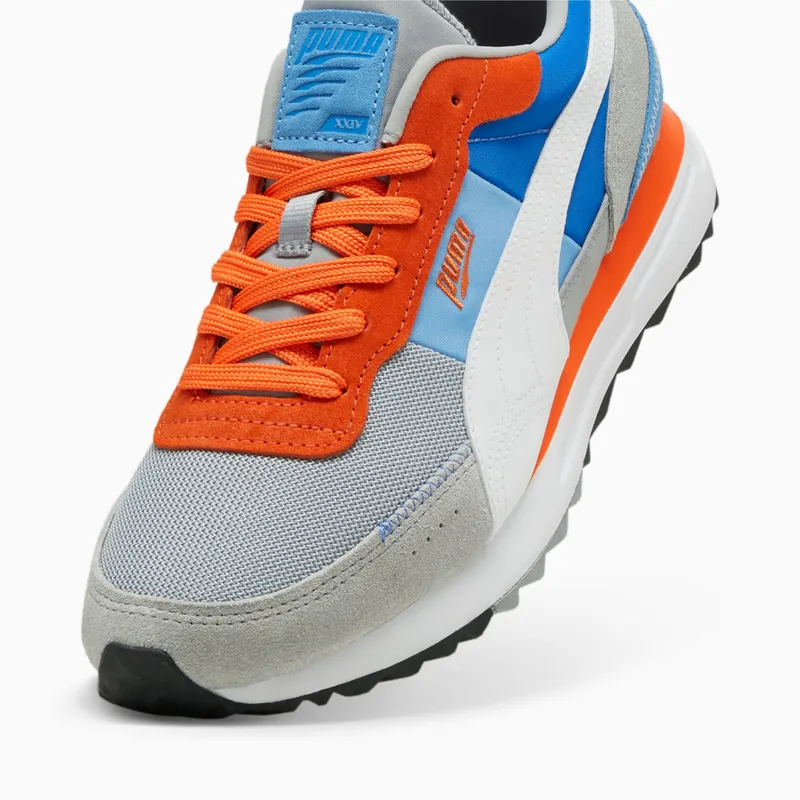 Puma Road Rider van suède Blauw/Grijs (397377-21)
