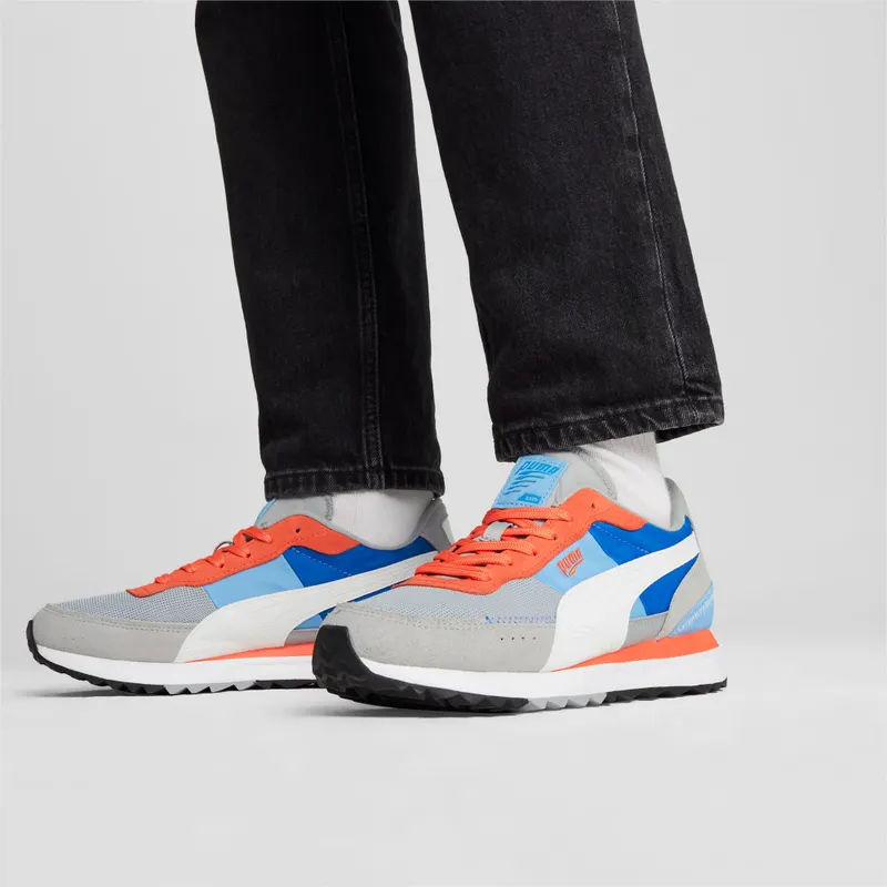 Puma Road Rider van suède Blauw/Grijs (397377-21)