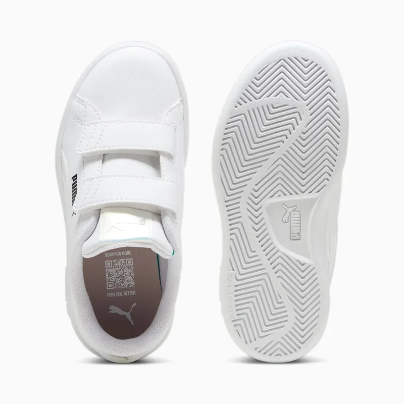 Puma Smash 3.0 Holo 2.0 Zilver/Wit (398293-01)