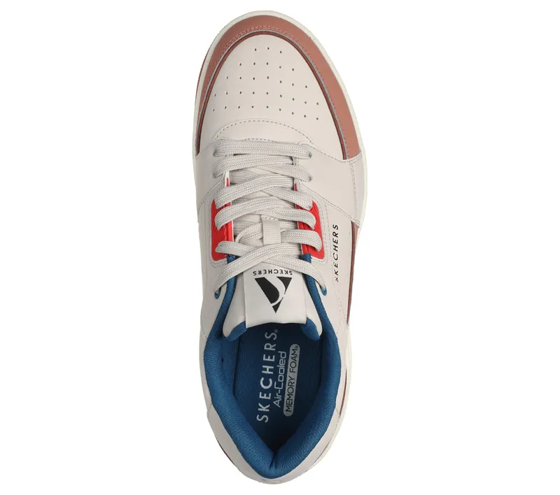 Skechers Uno Court – Low-Post – Natuurlijk / Multi (183140-NTMT)