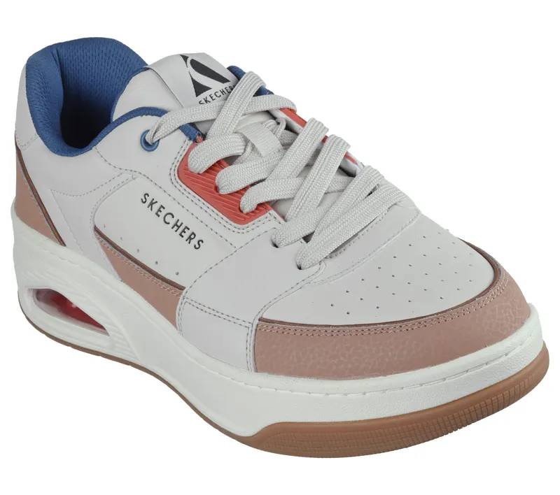 Skechers Uno Court – Low-Post – Natuurlijk / Multi (183140-NTMT)