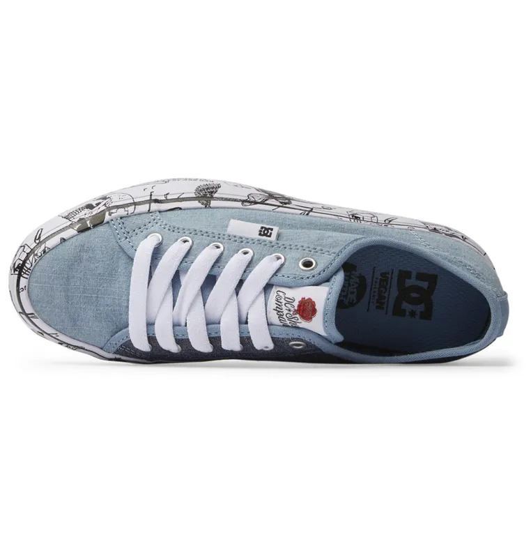 DC Shoes Manual Platform heather dark denim (ADJS300280-HDD)