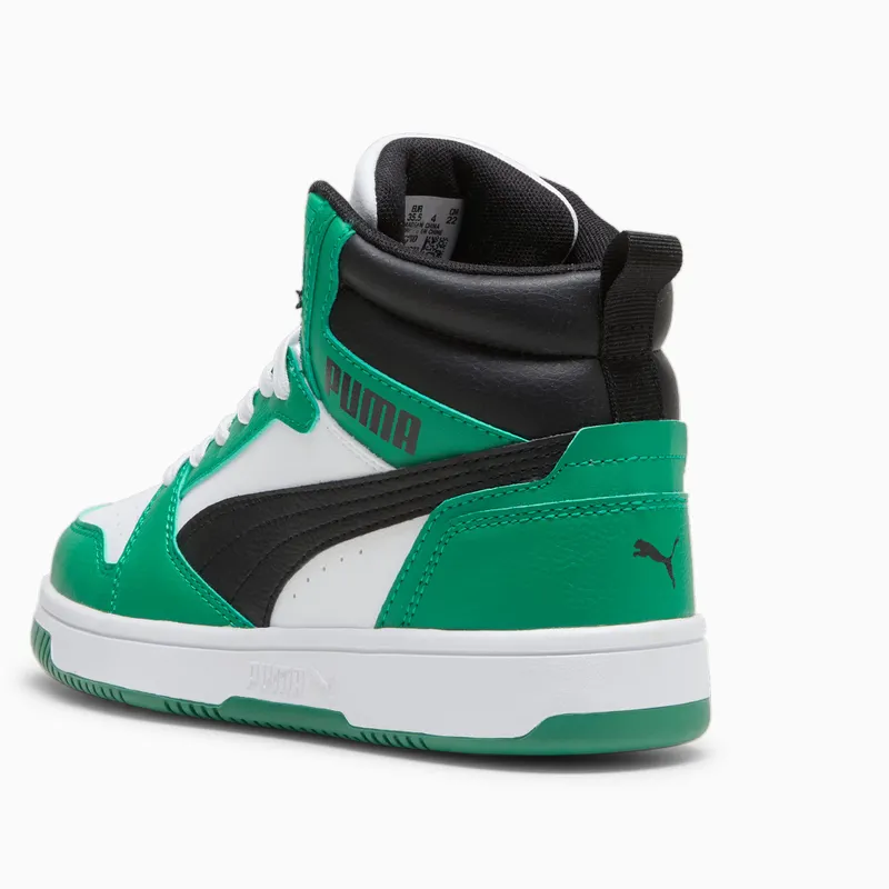 Puma Rebound V6 Mid Wit/Groen/Zwart (393831-10)