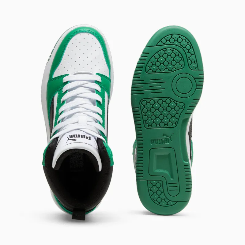 Puma Rebound V6 Mid Wit/Groen/Zwart (393831-10)
