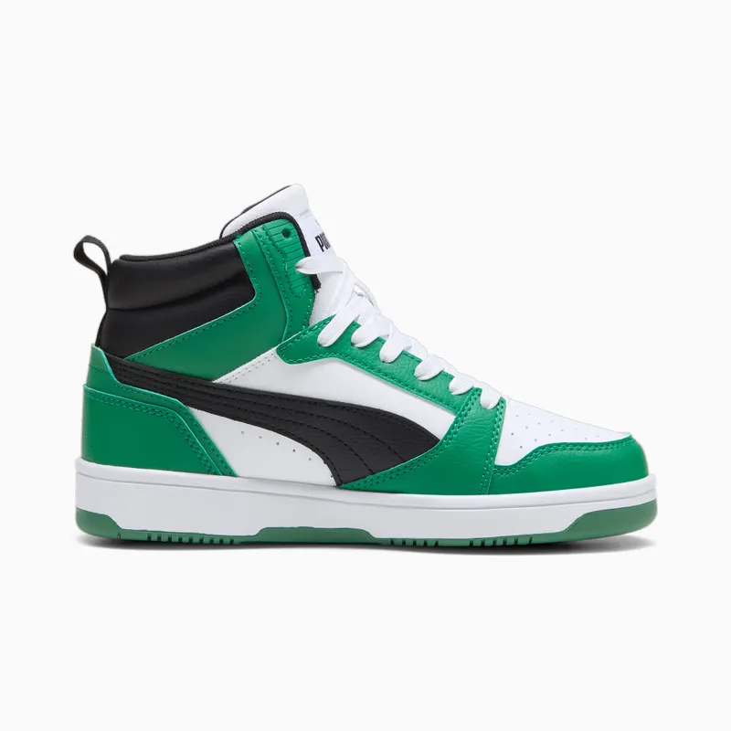 Puma Rebound V6 Mid Wit/Groen/Zwart (393831-10)