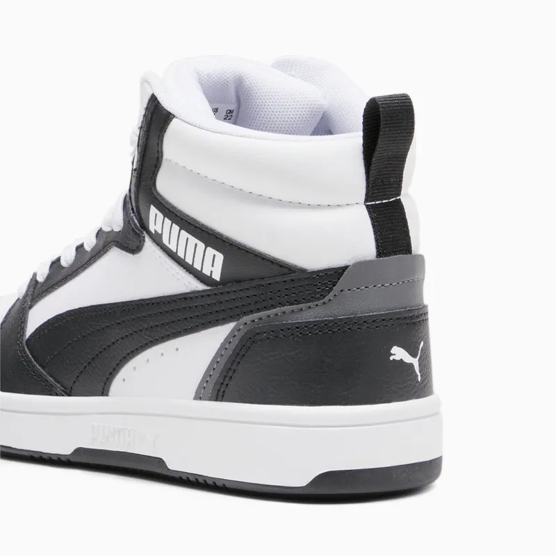 Puma Rebound V6 Mid Wit/Zwart/Grijs (393831-01)