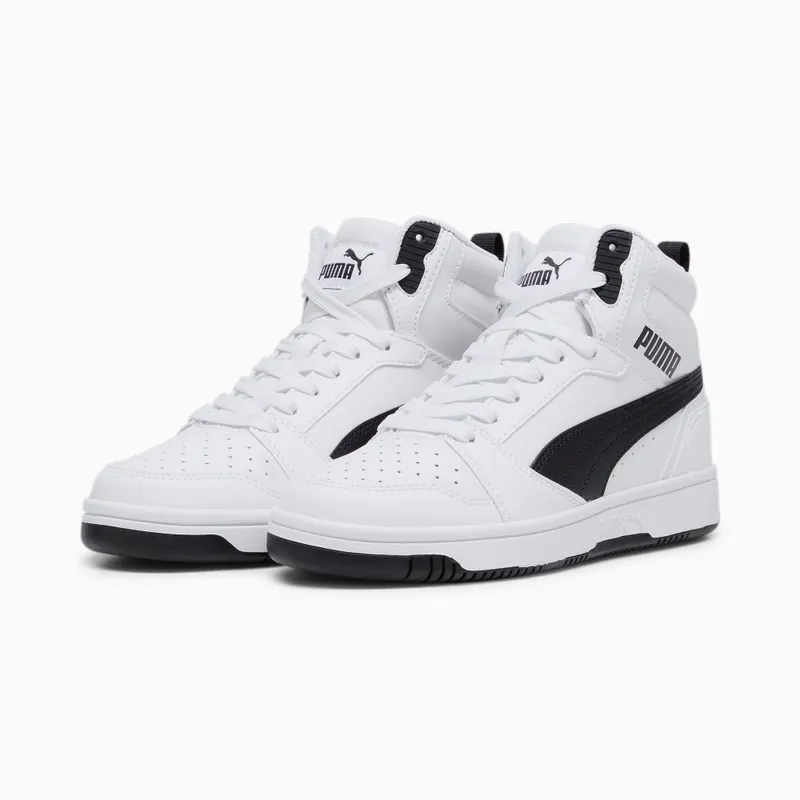 Puma Rebound V6 Mid Wit/Zwart (393831-02)