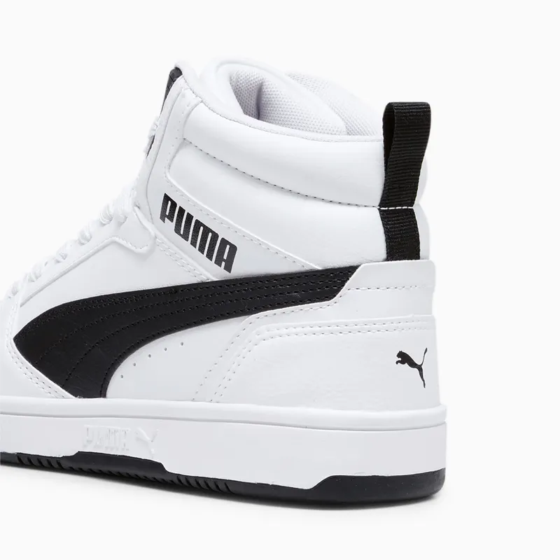Puma Rebound V6 Mid Wit/Zwart (393831-02)