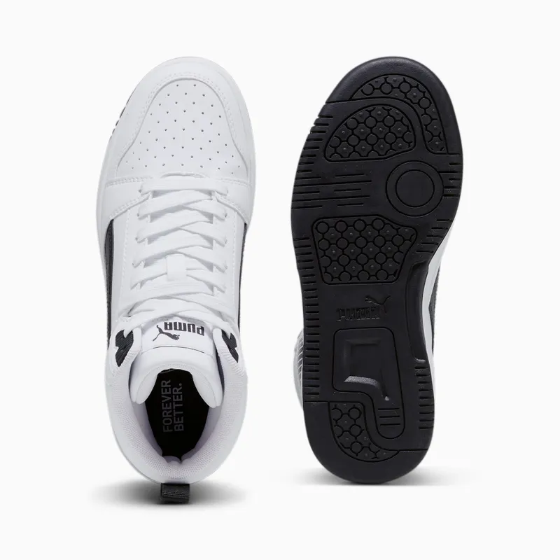 Puma Rebound V6 Mid Wit/Zwart (393831-02)