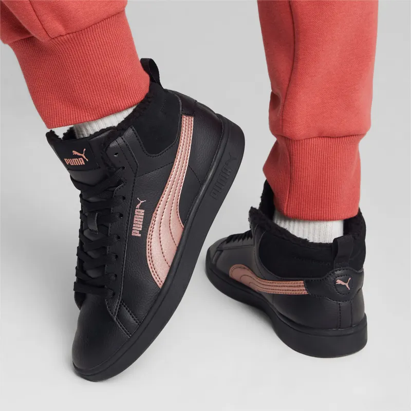 Puma Smash 3.0 Mid WTR Goud/Roze/Zwart (392335-05)