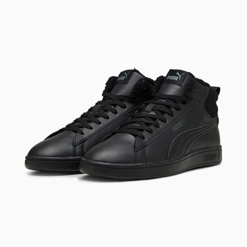 Puma Smash 3.0 Mid WTR Grijs/Zwart (392335-01)