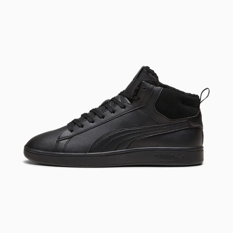 Puma Smash 3.0 Mid WTR Grijs/Zwart (392335-01)