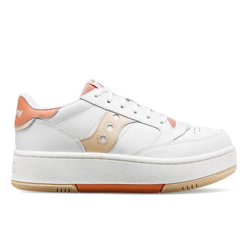 Saucony Jazz Court Platform White / Peach (S60773-2)