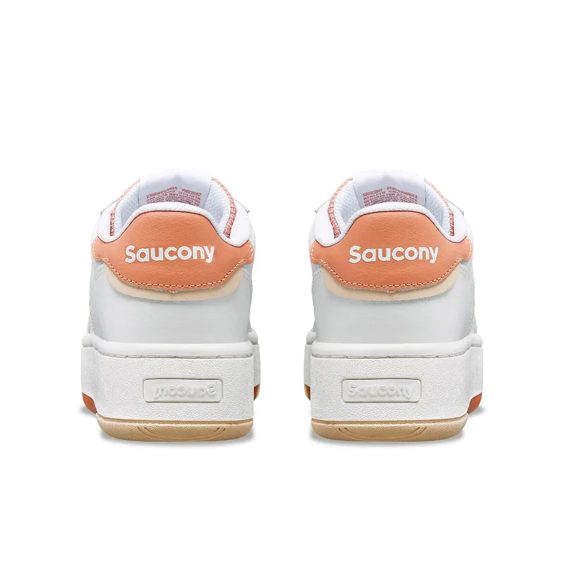 Saucony Jazz Court Platform White / Peach (S60773-2)