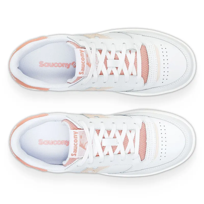 Saucony Jazz Court Platform White / Peach (S60773-2)