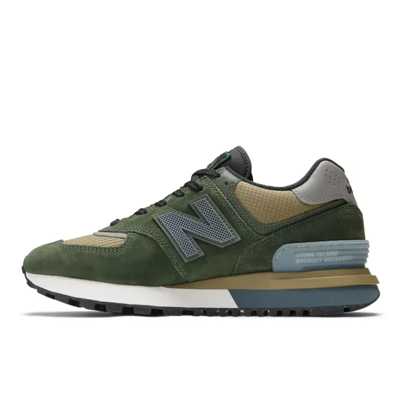 New Balance x Stone Island 574 Legacy Dark Green (U574LGIL)