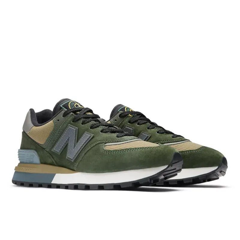 New Balance x Stone Island 574 Legacy Dark Green (U574LGIL)