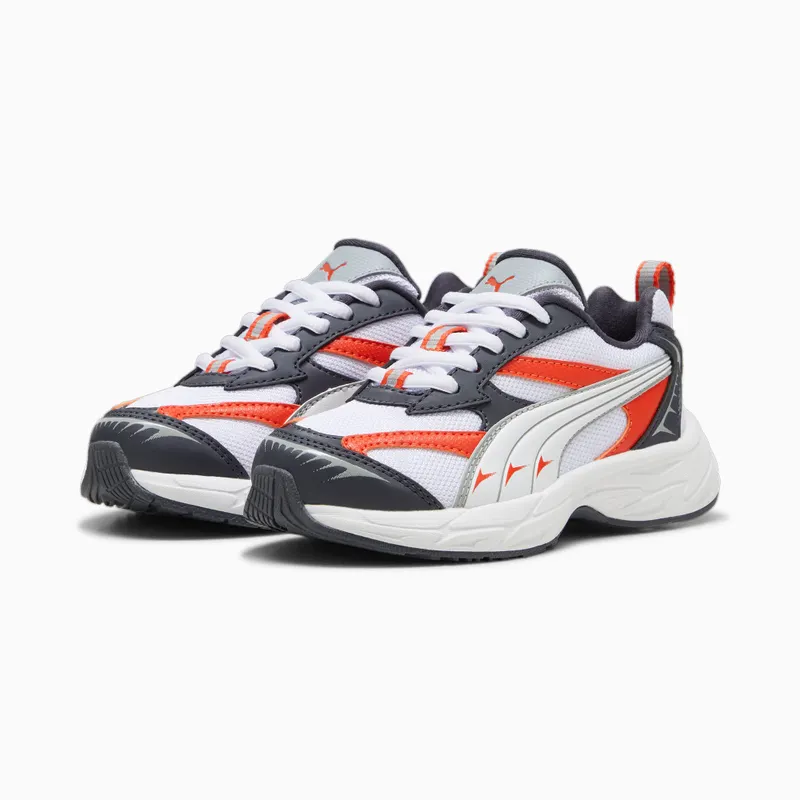 Puma Morphic Techie Wit/Rood (396622-06)