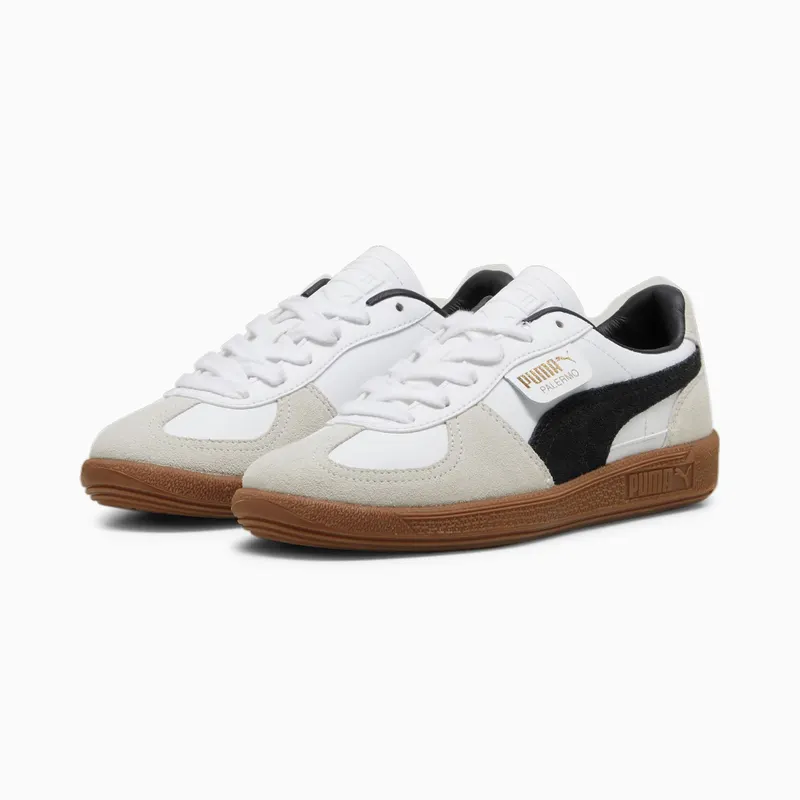 Puma Palermo leren Wit/Grijs (397275-01)