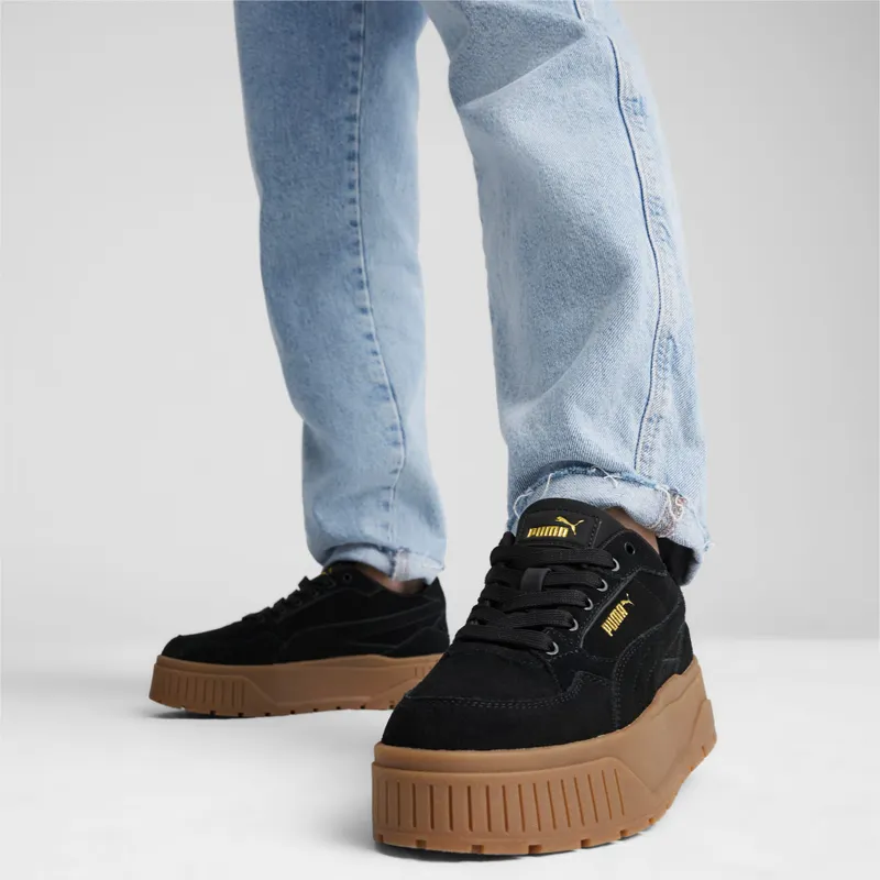 Puma Karmen II Idol Suede Goud/Zwart (397462-05)
