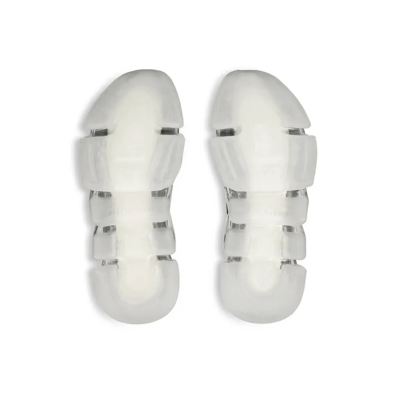 Balenciaga Speed 2.0 Full Clear Sole Recycled Knit Sneaker Black (617196W2DC41090)