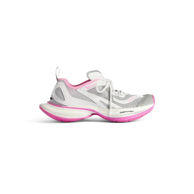 Balenciaga Circuit Sneaker Grey / White / Pink (793944WFLGY1950)