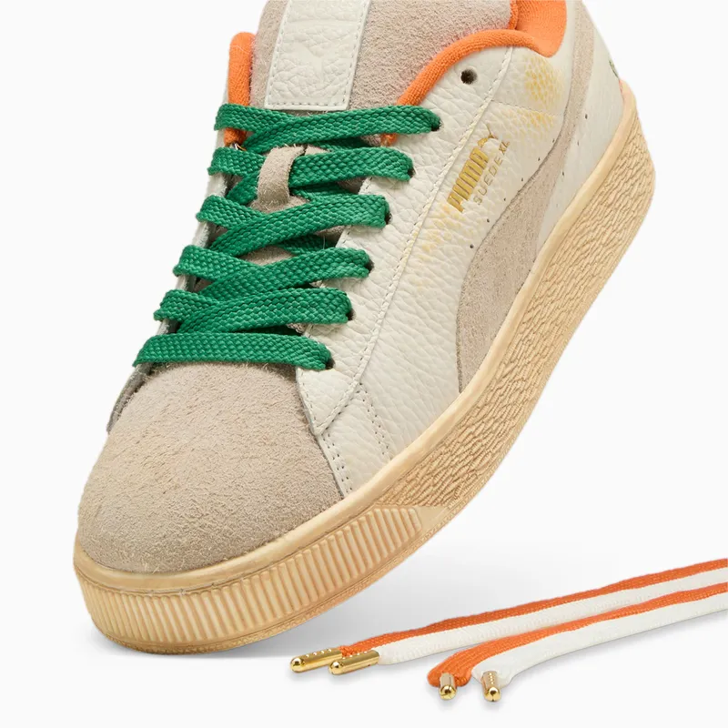 Puma Suède XL CARROTS 2 Wit/Oranje (398801-01)