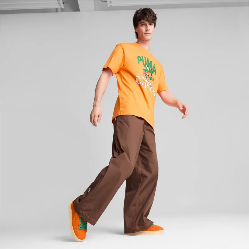 Puma Suède XL CARROTS Wit/Oranje (398800-01)