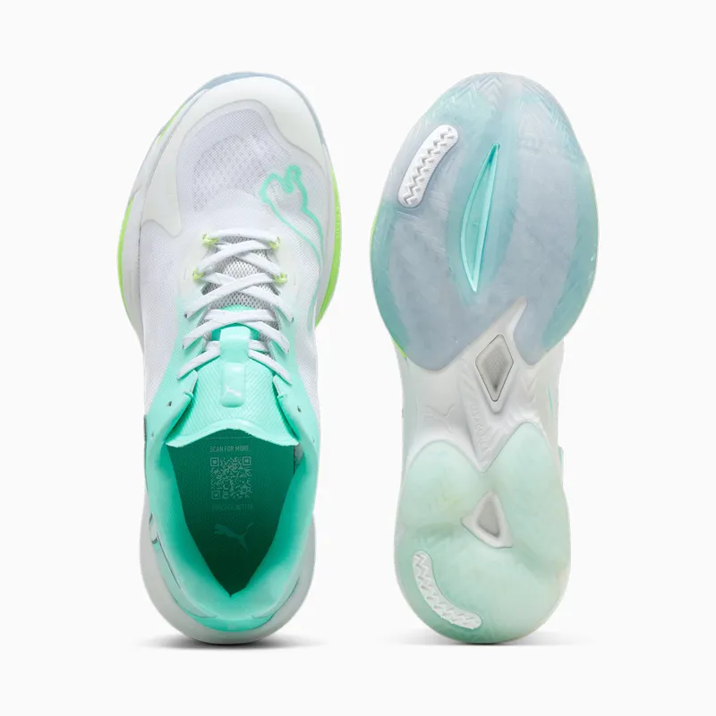 Puma Vantage NITRO™ W+ zaalschoenen Wit (108047-01)