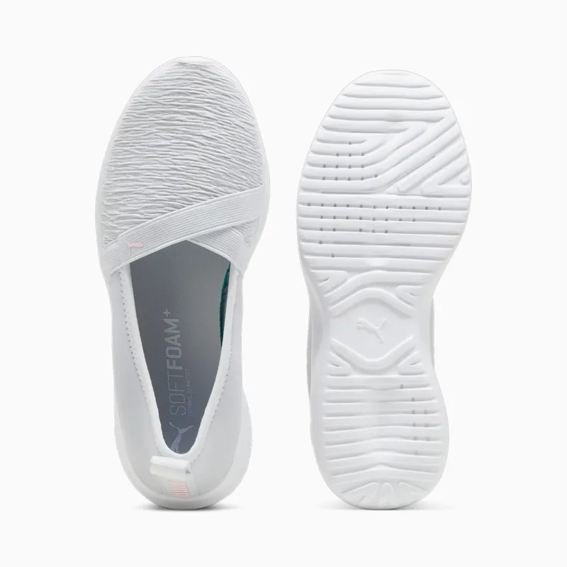 Puma Adelina Slip-On Roze/Wit/Zilver (369621-27)