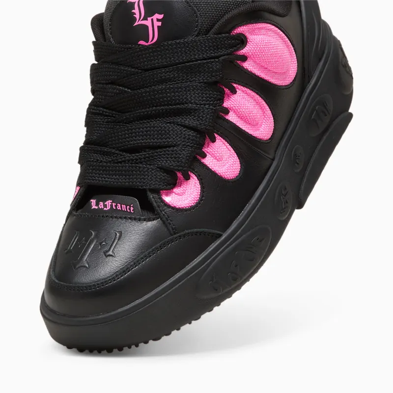 Puma LaFrancé Untouchable unisex basketbalschoenen Zwart/Roze (310865-01)