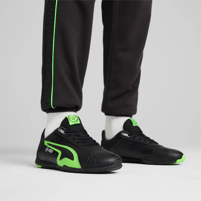Puma Mercedes-AMG Petronas F1® Tune Cat unisex Zwart/Groen (308500-01)