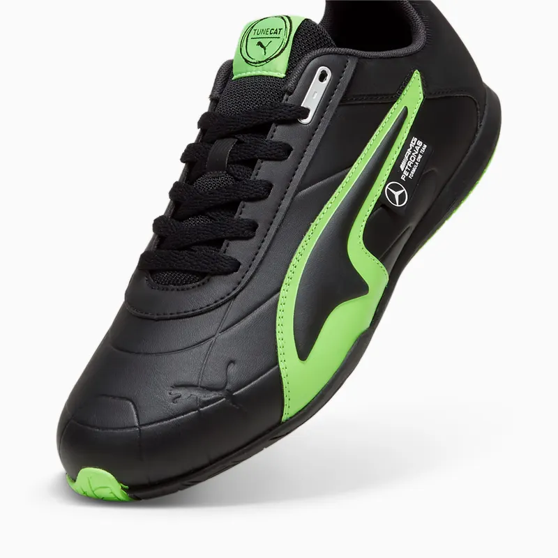 Puma Mercedes-AMG Petronas F1® Tune Cat unisex Zwart/Groen (308500-01)